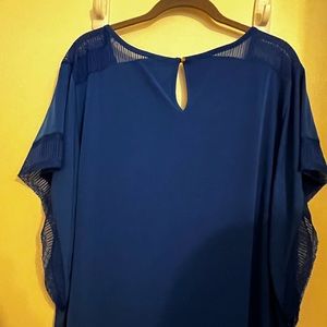 Royal blue Chicos Size 3 top